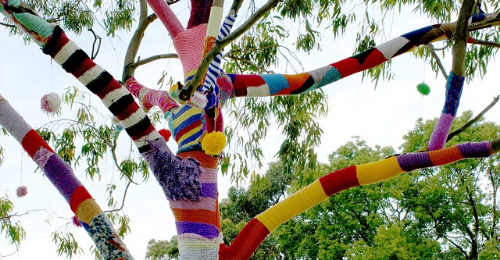 International Yarn Bombing Day